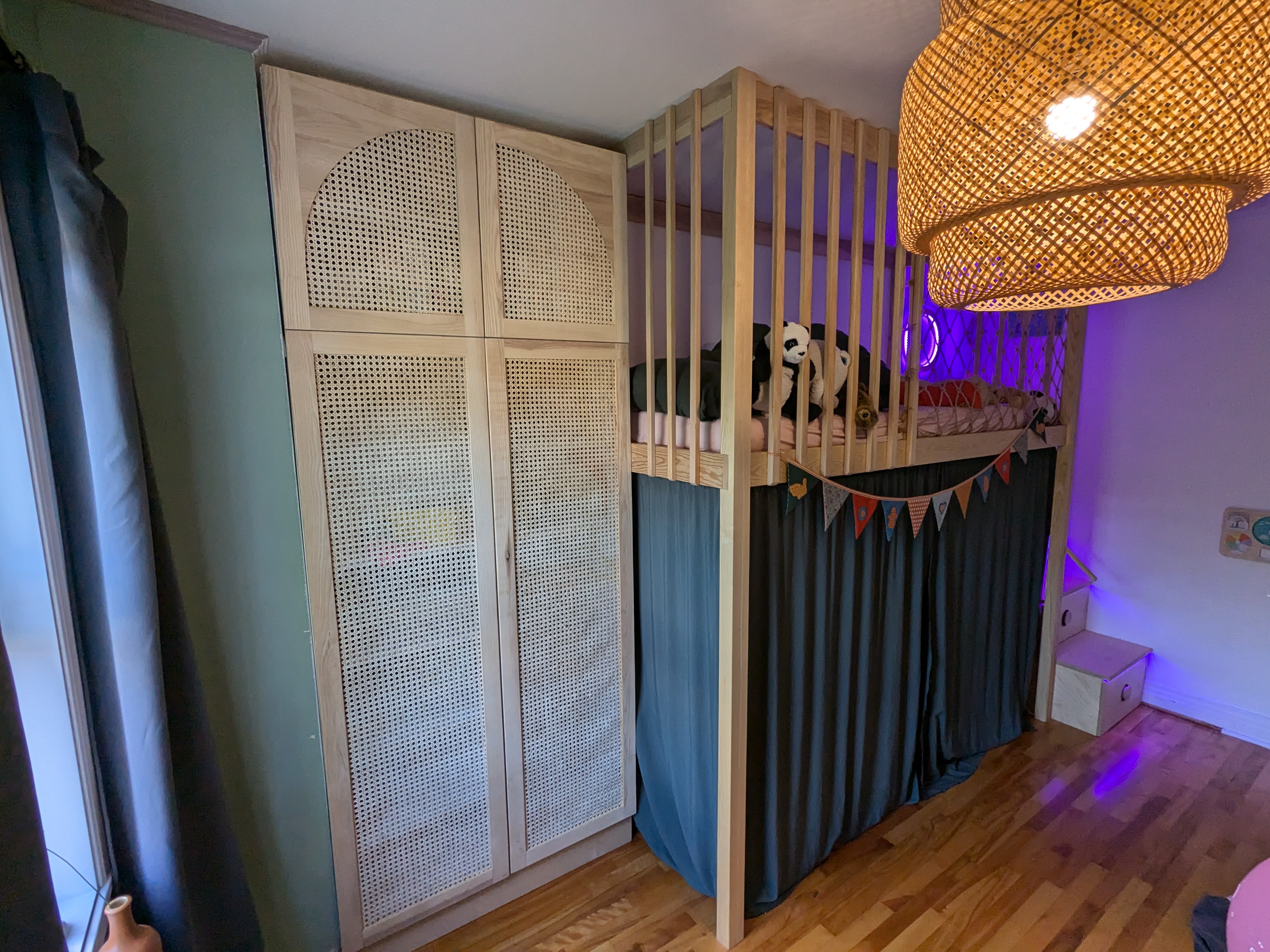 Lit mezzanine & rangements intégrés — vue 2