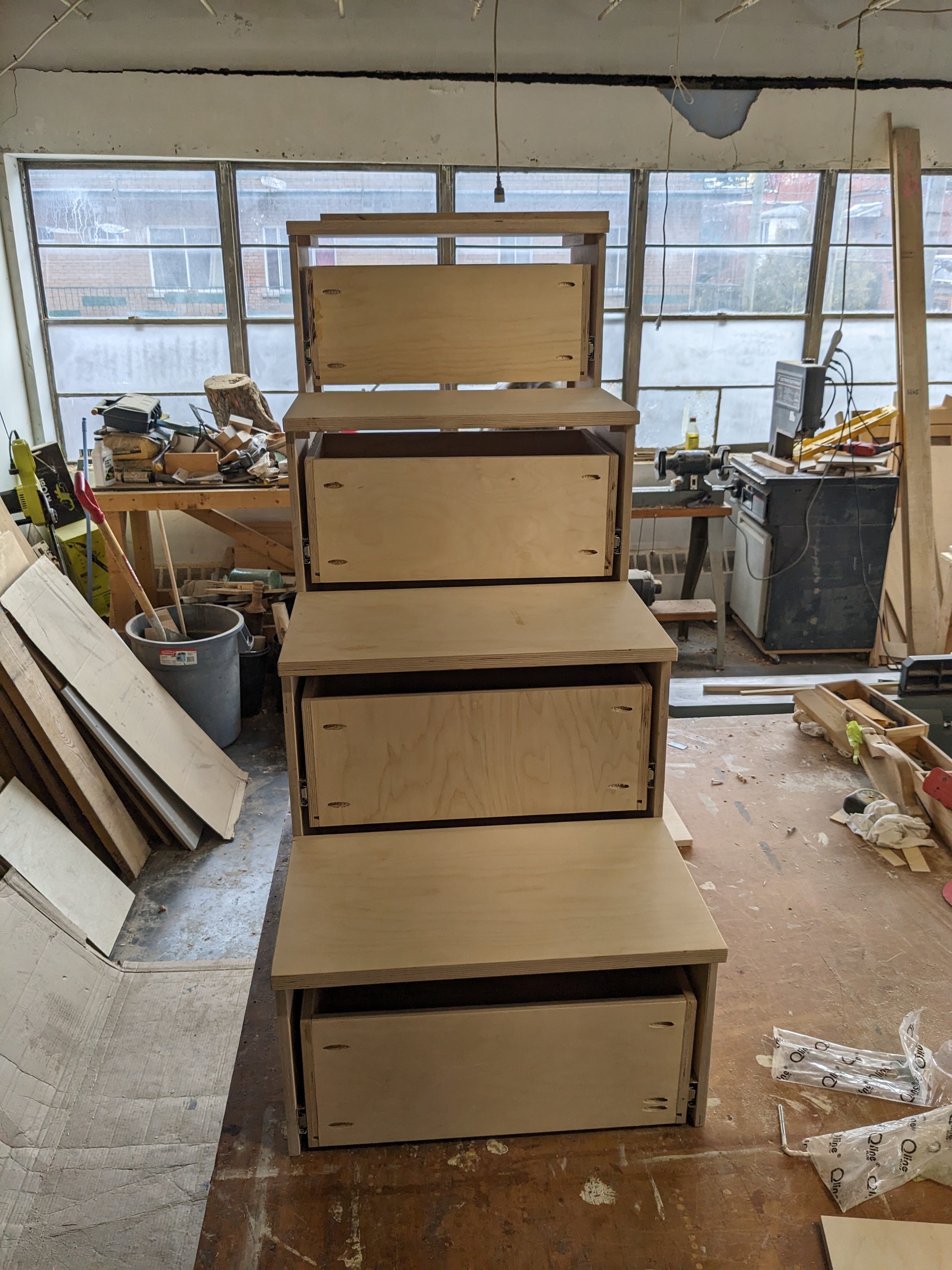 Lit mezzanine & rangements intégrés — vue 5