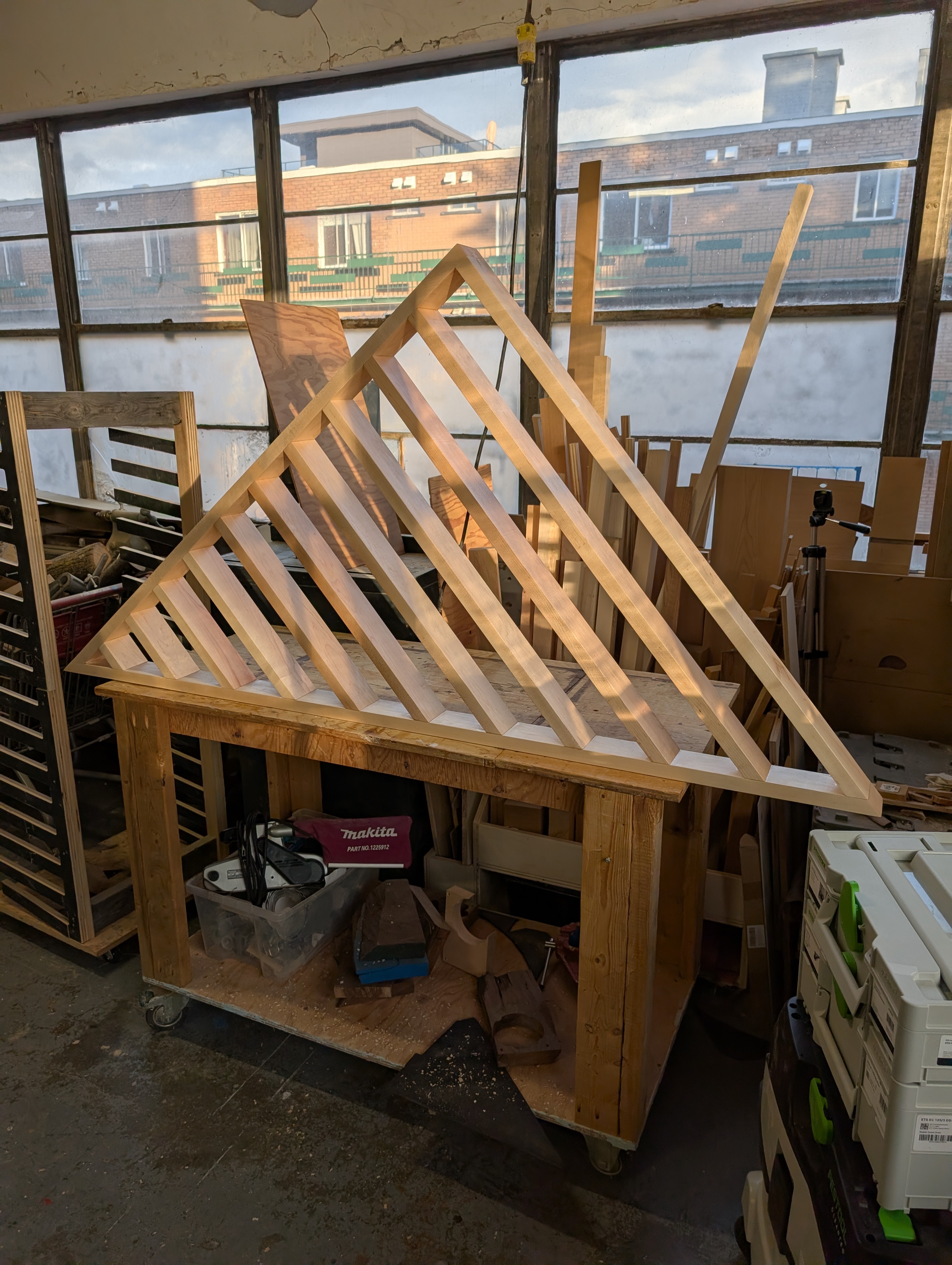 Claire-voie en érable — vue 3